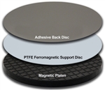 PTFE Ferromagnetic Support Discs